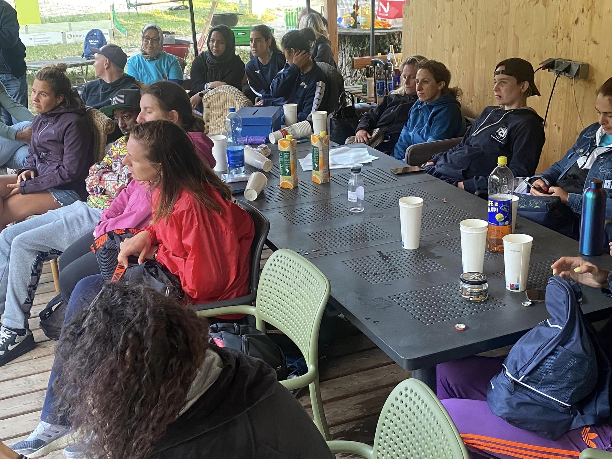 Training Day 1 - Beach Volley and International Workshop